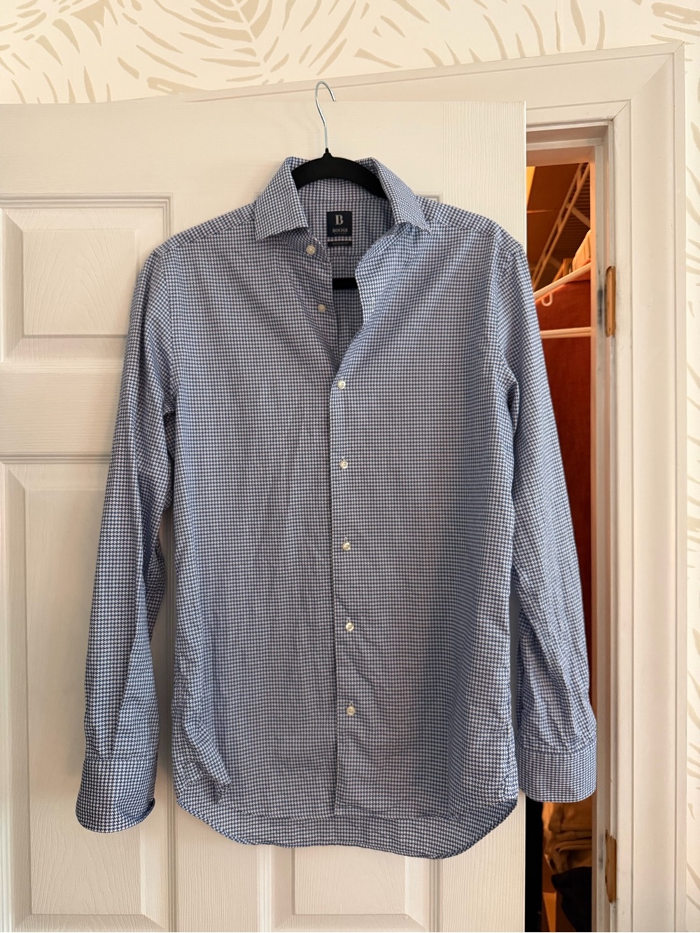 Boggi Milano Houndstooth Shirt